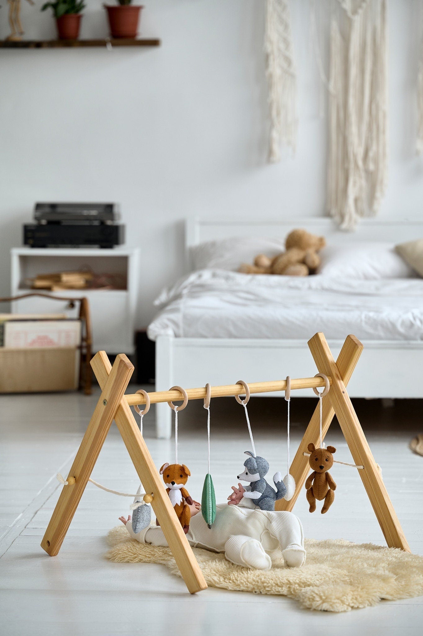 Hanging Toys For Baby Gym - WoollyFox